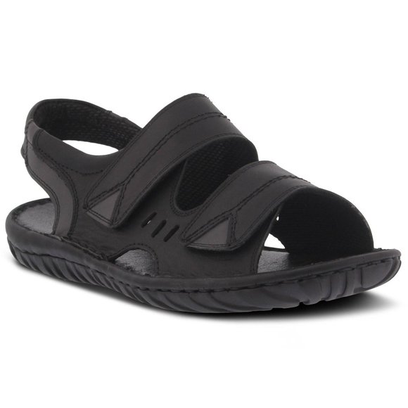 Spring Step Shoes Other - Spring Step Shoes Diro Men's Leather Slingback Sandals BLACK